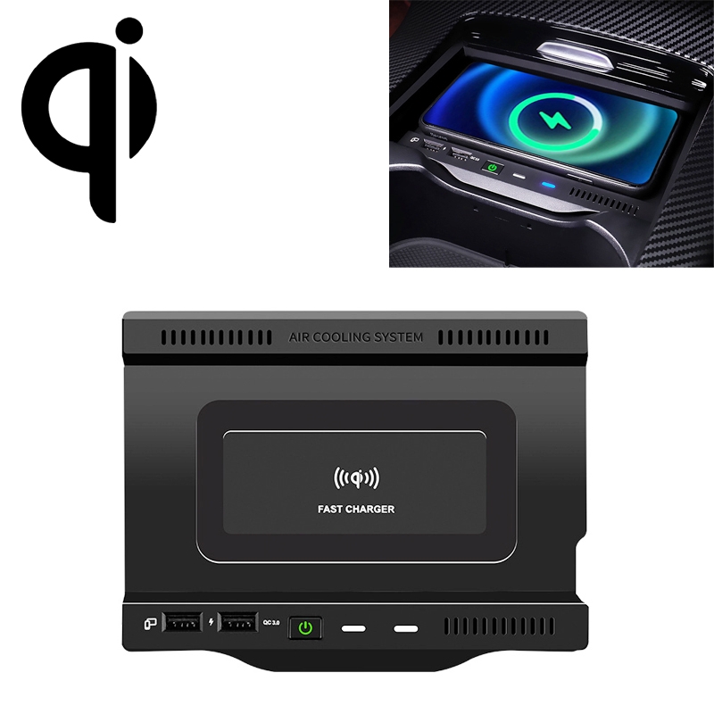 HFC-1020 Car Qi Standard Wireless Charger 10W Quick Charging for Mercedes-Benz A Class 2019-2022, Left and Right Driving HFC-1020 Car Qi Standard Wireless Charger 10W Quick Charging for Mercedes-Benz A Class 2019-2022, Left and Right Driving