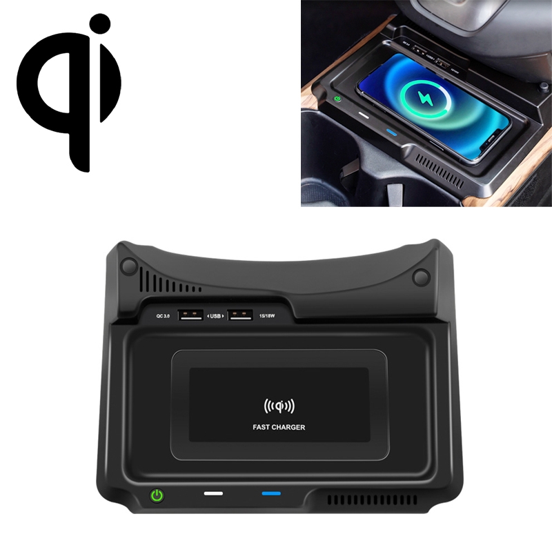 HFC-1003 Car Qi Standard Wireless Charger 10W Quick Charging for Honda CR-V 2017-2019, Left Driving HFC-1003 Car Qi Standard Wireless Charger 10W Quick Charging for Honda CR-V 2017-2019, Left Driving