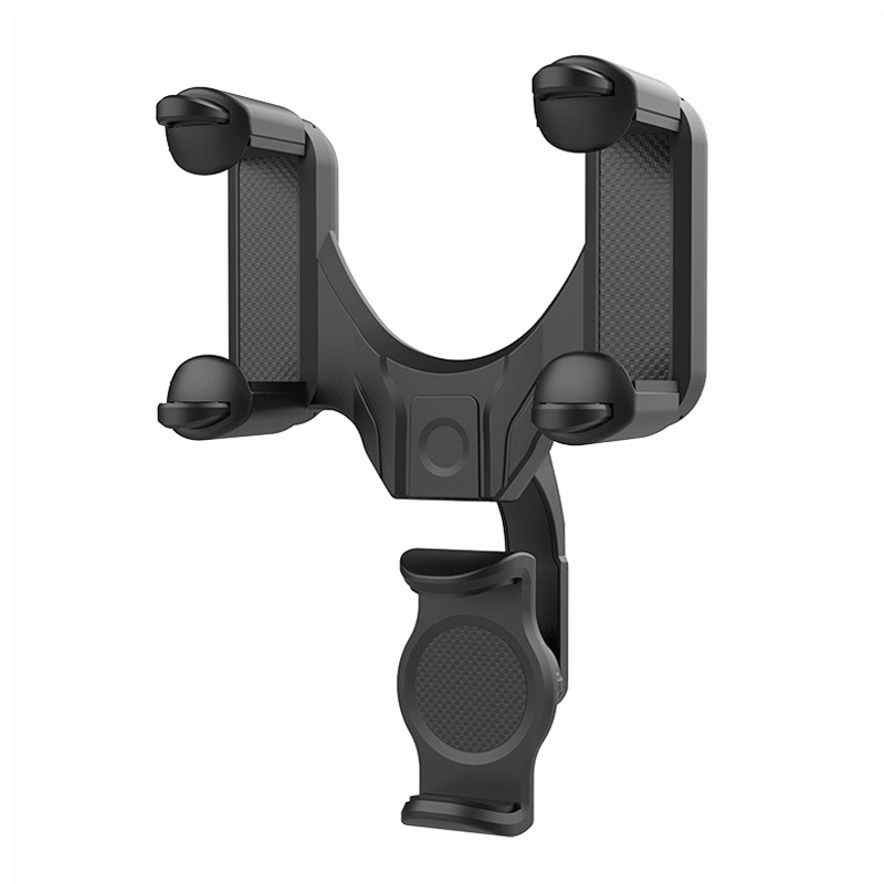 Car Rear Mirror Navigation Phone Holder (Black) Car Rear Mirror Navigation Phone Holder (Black)