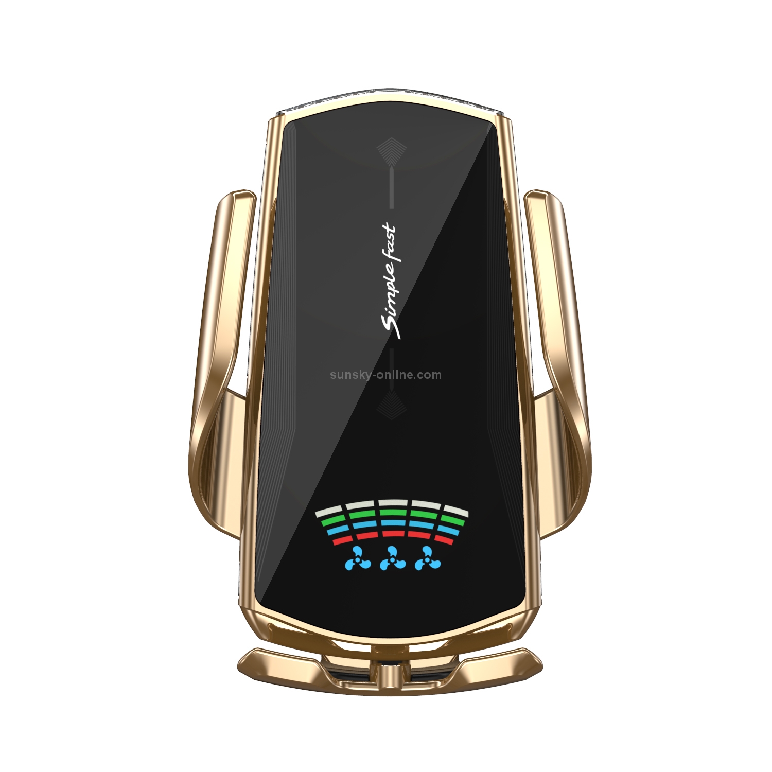 N1 Car Automatic Inductive Magnetic Suction Wireless Charger(Champagne Gold) N1 Car Automatic Inductive Magnetic Suction Wireless Charger(Champagne Gold)