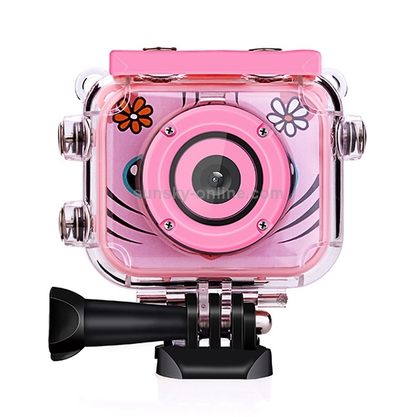 G20 5.0 Mega Pixel 1.77 inch Screen 30m Waterproof HD Digital Camera for Children (Pink)