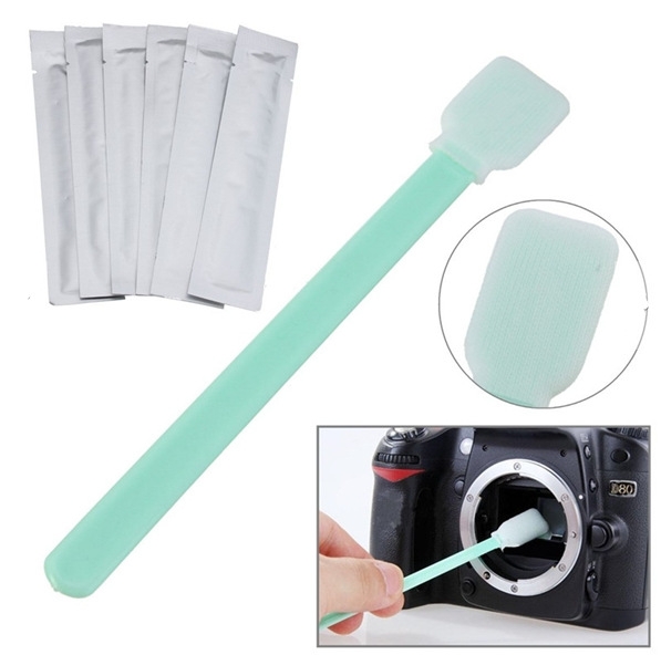 6 PCS Cleaning Cleaning Swab Stick for CCD Camera