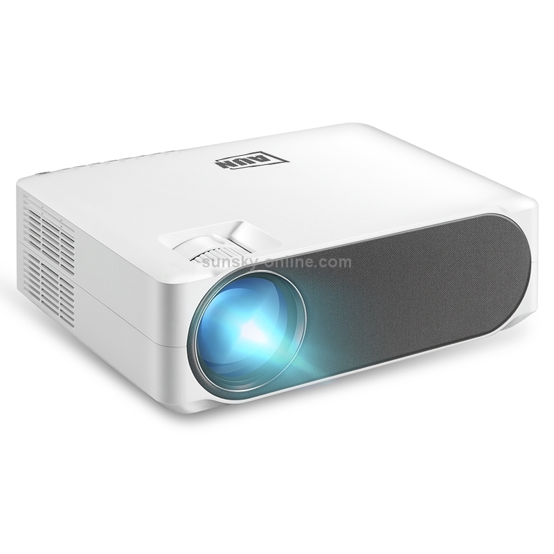 AUN AKEY6S 5.8 inch 5500 Lumens 1920x1080P Portable HD LED Projector with Remote Control, Android 6.0, Support USB / SD Card / AV / VGA