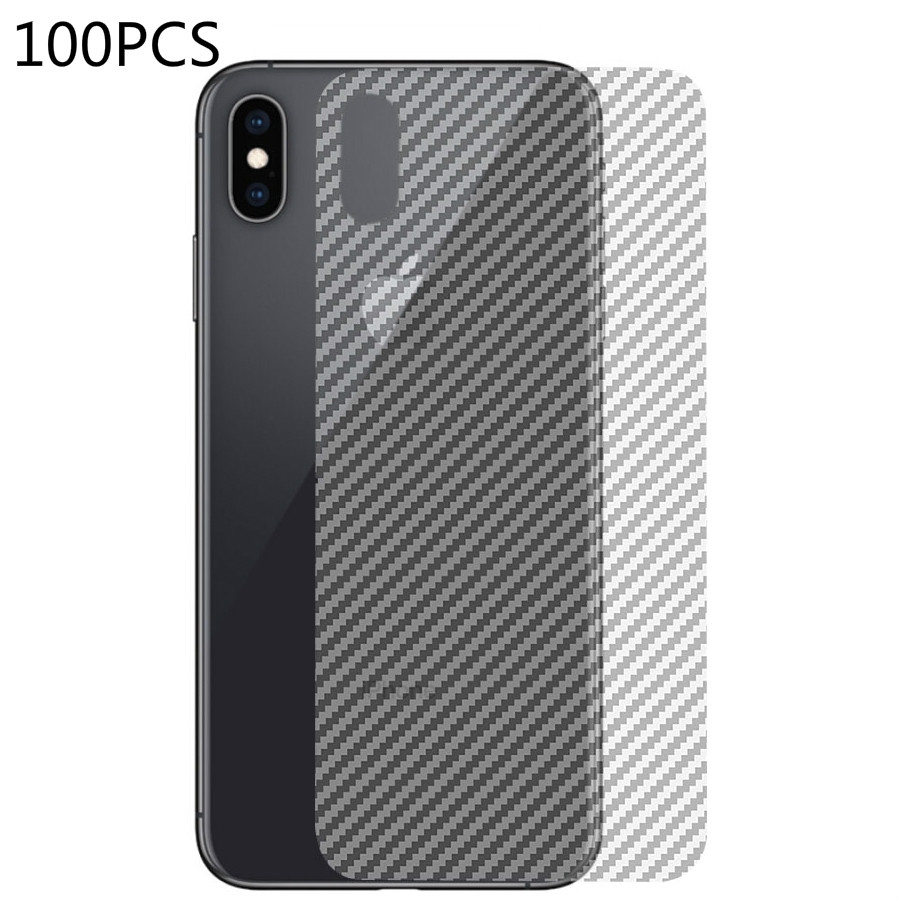 100 PCS Carbon Fiber Material Skin Sticker Back Protective Film For iPhone XS Max 100 PCS Carbon Fiber Material Skin Sticker Back Protective Film For iPhone XS Max