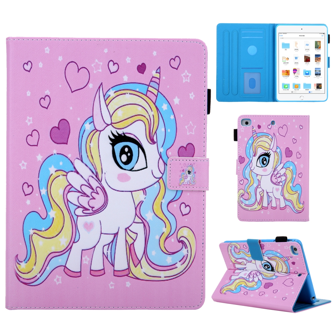 Universal 3D Pattern Horizontal Flip Leather Case with Holder & Card Slot & Wallet for ipad 10.5(Little Horse) Universal 3D Pattern Horizontal Flip Leather Case with Holder & Card Slot & Wallet for ipad 10.5(Little Horse)