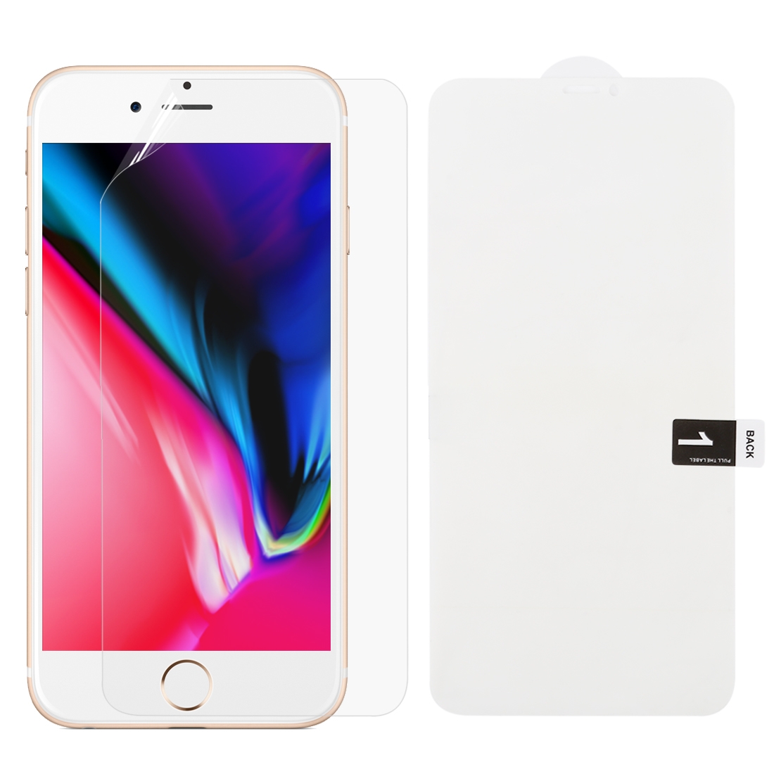 Soft Hydrogel Film Full Cover Front Protector for iPhone 7 Plus / 8 Plus Soft Hydrogel Film Full Cover Front Protector for iPhone 7 Plus / 8 Plus