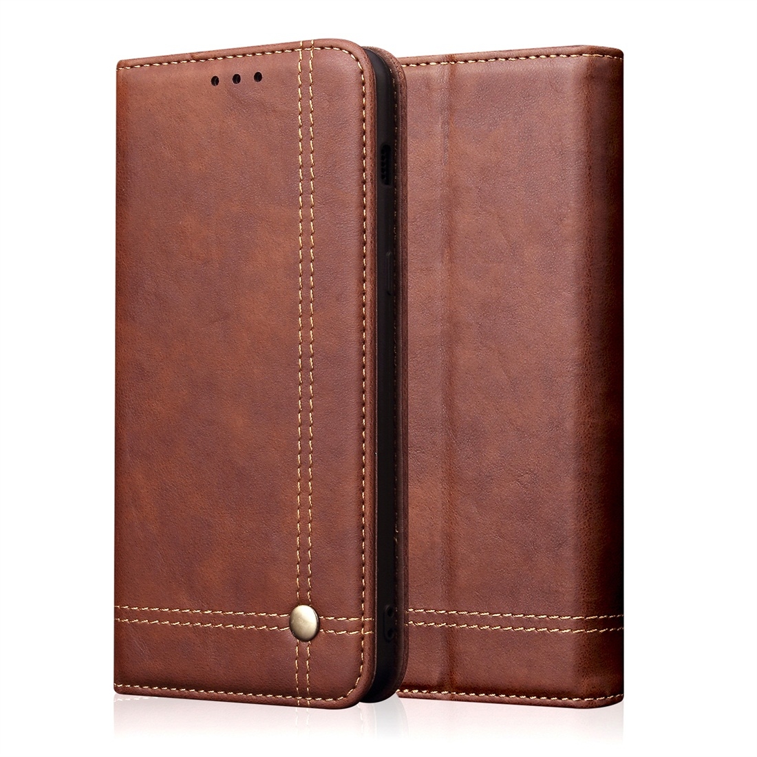 For iPhone 11 Pro Max Casual Style Retro Crazy Horse Texture Horizontal Flip Leather Case with Card Slots & Holder & Wallet (Dark Brown) For iPhone 11 Pro Max Casual Style Retro Crazy Horse Texture Horizontal Flip Leather Case with Card Slots & Holder & Wallet (Dark Brown)