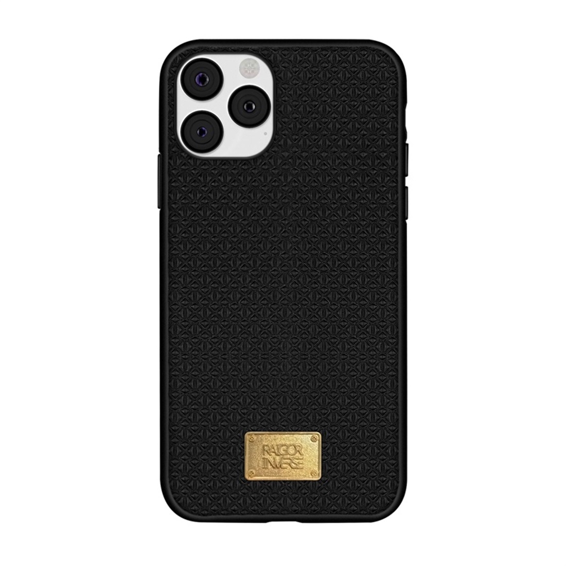 For iPhone 11 RAIGOR INVERSE PARKER Geometric Texture Pattern Protective Case(Black) For iPhone 11 RAIGOR INVERSE PARKER Geometric Texture Pattern Protective Case(Black)