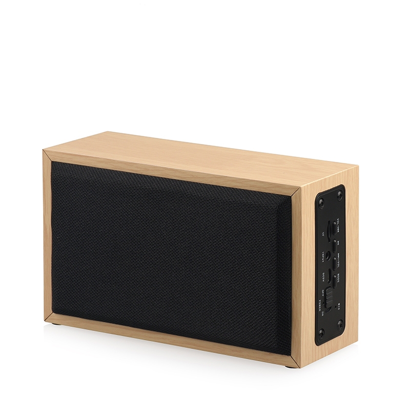 W20 Bluetooth 4.2 Simple Wooden Bluetooth Speaker(Yellow Wood Texture) W20 Bluetooth 4.2 Simple Wooden Bluetooth Speaker(Yellow Wood Texture)