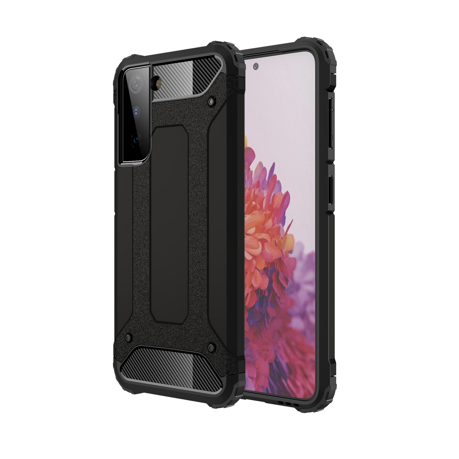For Samsung Galaxy S21 5G Magic Armor TPU + PC Combination Case(Black) For Samsung Galaxy S21 5G Magic Armor TPU + PC Combination Case(Black)