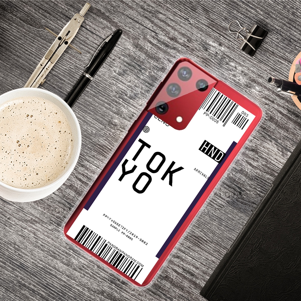 For Samsung Galaxy S21+ 5G Boarding Pass Series TPU Phone Protective Case(Tokyo) For Samsung Galaxy S21+ 5G Boarding Pass Series TPU Phone Protective Case(Tokyo)