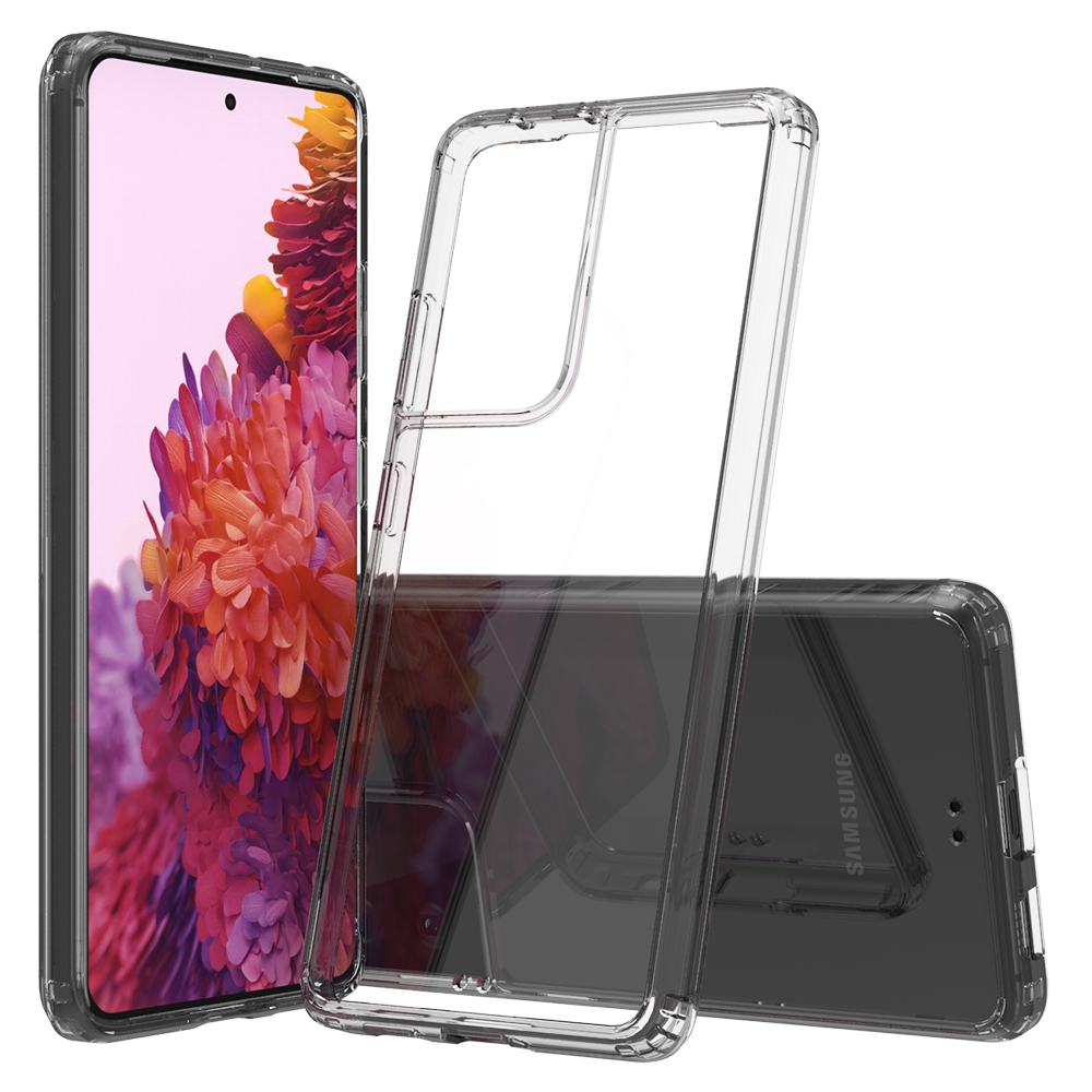 For Samsung Galaxy S21 Ultra 5G Shockproof Scratchproof TPU + Acrylic Protective Case(Grey) For Samsung Galaxy S21 Ultra 5G Shockproof Scratchproof TPU + Acrylic Protective Case(Grey)