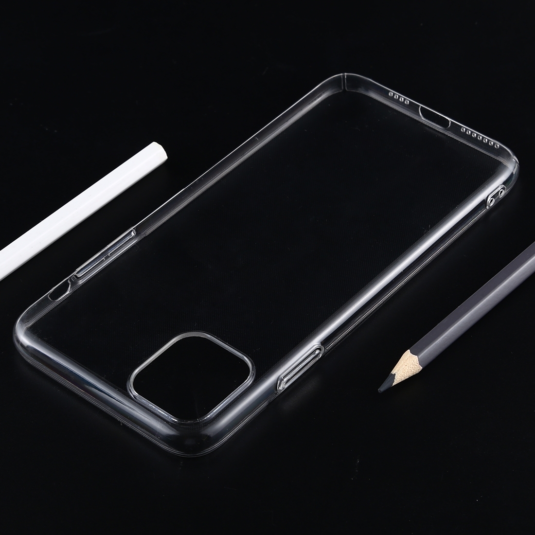 For iPhone 12 Pro Max Shockproof PC Protective Case(Transparent) For iPhone 12 Pro Max Shockproof PC Protective Case(Transparent)