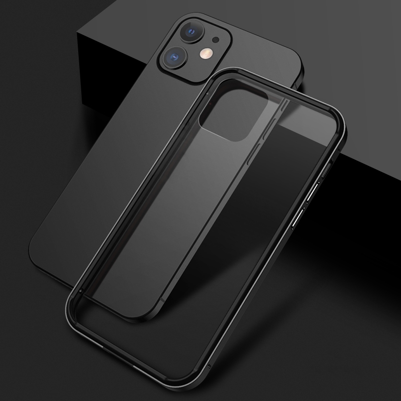For iPhone 12 mini X-level Martin Series Metal Frame Protective Case (Black) For iPhone 12 mini X-level Martin Series Metal Frame Protective Case (Black)