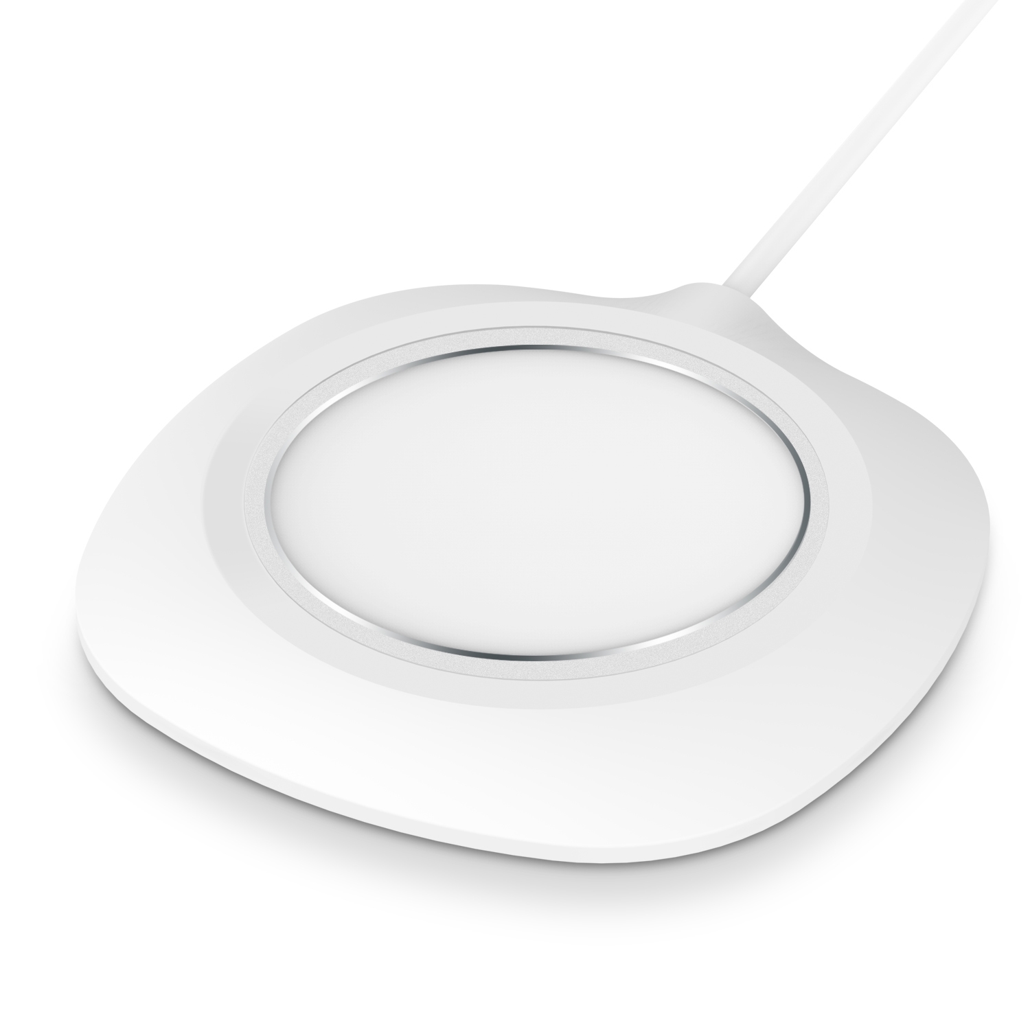 Silicone Protective Case for MagSafe Wireless Charger(White) Silicone Protective Case for MagSafe Wireless Charger(White)