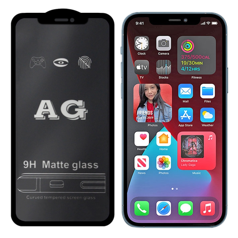 For iPhone 12 Pro Max AG Matte Frosted Full Cover Tempered Glass Film For iPhone 12 Pro Max AG Matte Frosted Full Cover Tempered Glass Film