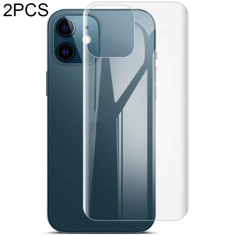 2 PCS IMAK 0.15mm Curved Full Screen Protector Hydrogel Film Back Protector For iPhone 12 mini 2 PCS IMAK 0.15mm Curved Full Screen Protector Hydrogel Film Back Protector For iPhone 12 mini