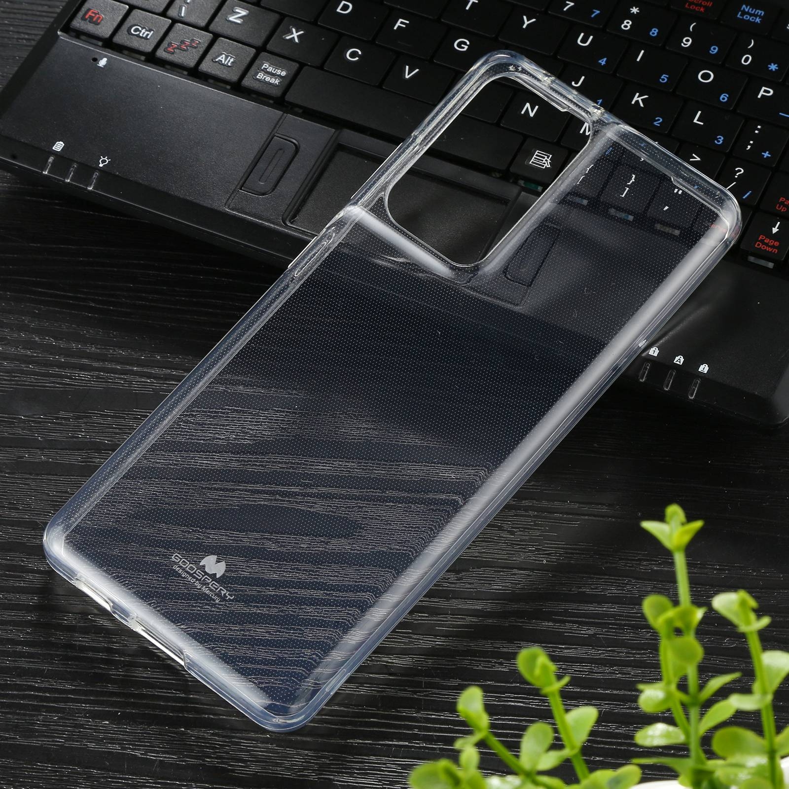 For Samsung Galaxy S21 Ultra 5G GOOSPERY JELLY Full Coverage Soft Case(Transparent) For Samsung Galaxy S21 Ultra 5G GOOSPERY JELLY Full Coverage Soft Case(Transparent)