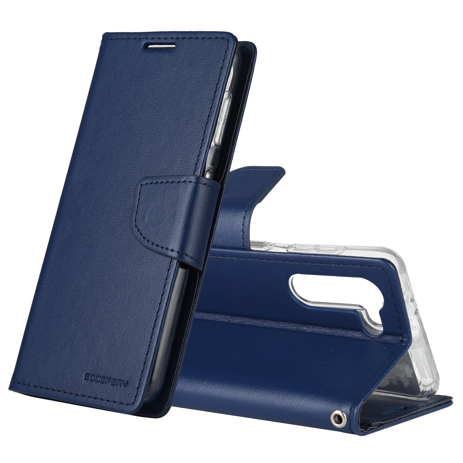 For Samsung Galaxy S21+ 5G GOOSPERY Bravo Diary Crazy Horse Texture Horizontal Flip Leather Case With Bracket & Card Slot & Wallet(Navy Blue) For Samsung Galaxy S21+ 5G GOOSPERY Bravo Diary Crazy Horse Texture Horizontal Flip Leather Case With Bracket & Card Slot & Wallet(Navy Blue)
