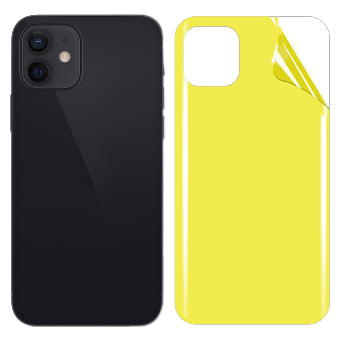 Soft TPU Full Coverage Rear Screen Protector For iPhone 12 mini Soft TPU Full Coverage Rear Screen Protector For iPhone 12 mini
