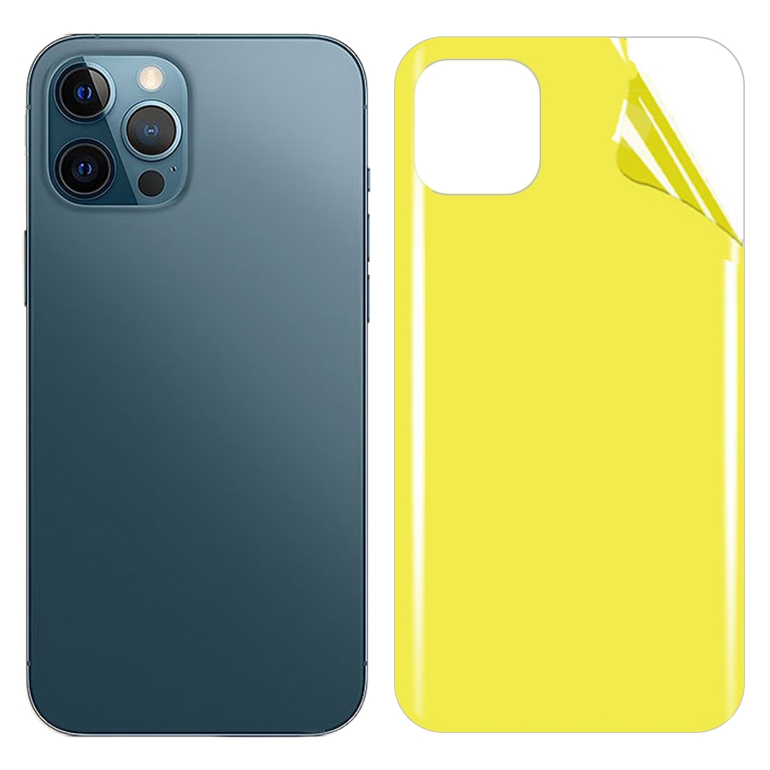 Soft TPU Full Coverage Rear Screen Protector For iPhone 12 Pro Max Soft TPU Full Coverage Rear Screen Protector For iPhone 12 Pro Max