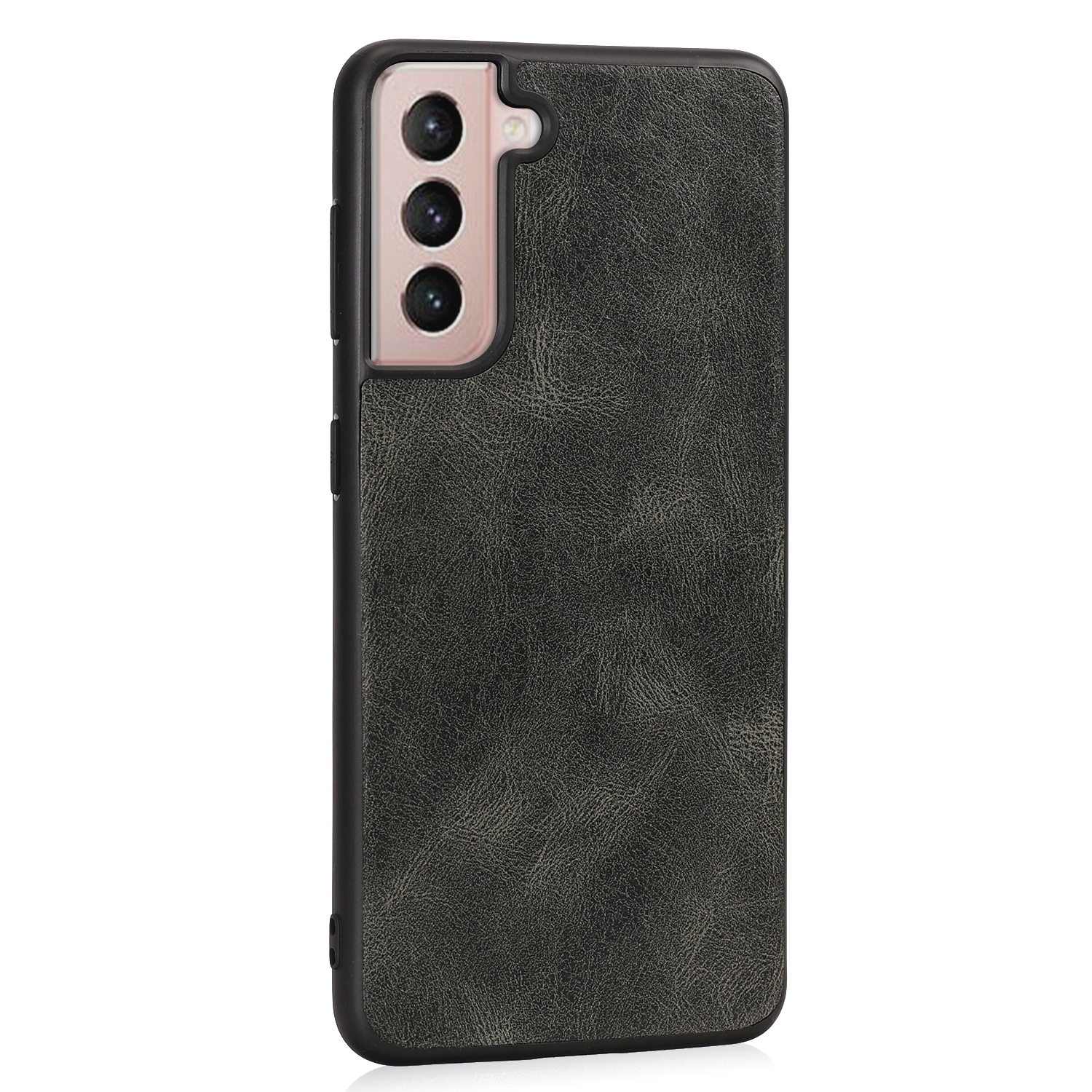For Samsung Galaxy S21+ 5G Crazy Horse Textured Calfskin PU + PC + TPU Case(Green) For Samsung Galaxy S21+ 5G Crazy Horse Textured Calfskin PU + PC + TPU Case(Green)