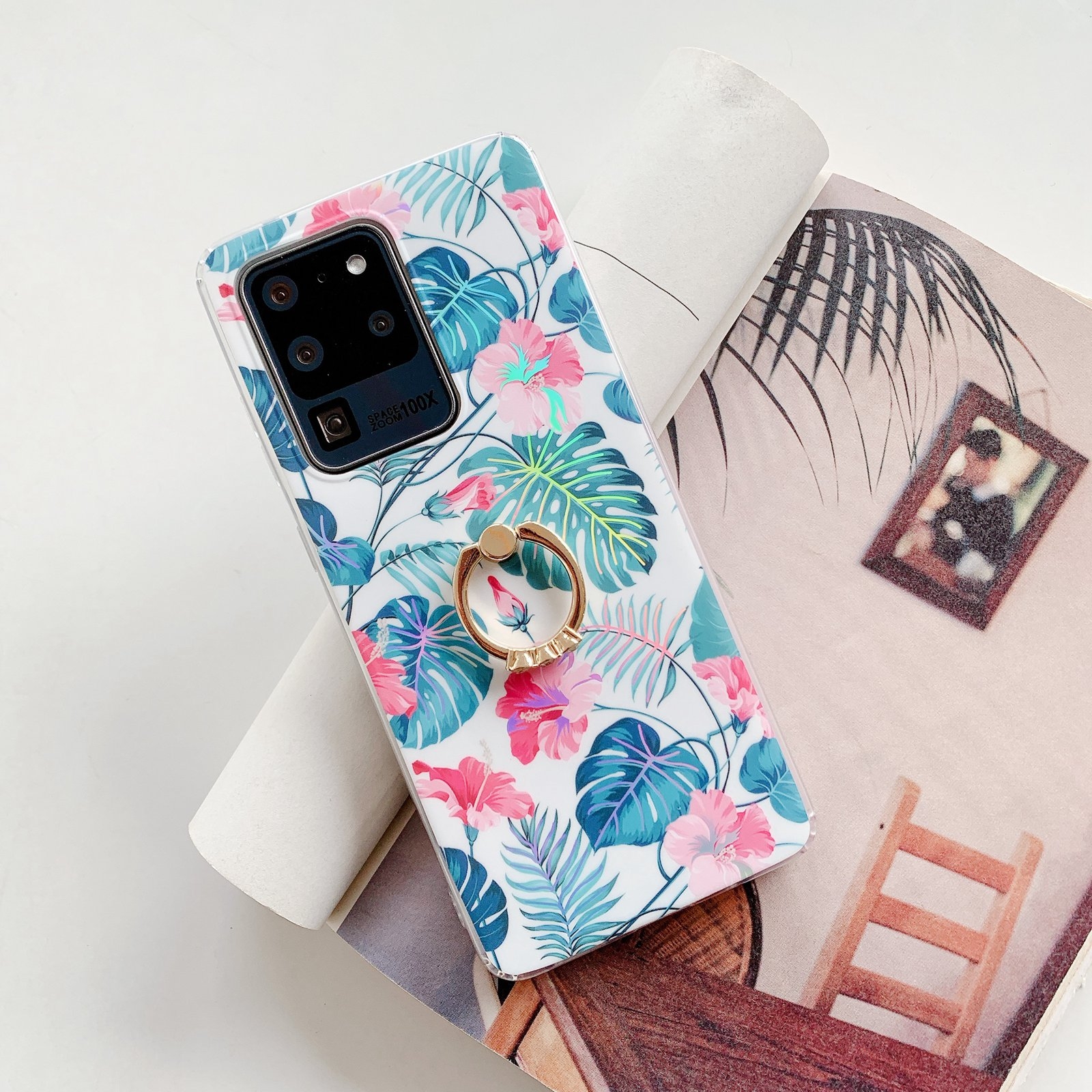For Samsung Galaxy Note20 Fashion Pattern Protective Case with Ring Holder(LF04) For Samsung Galaxy Note20 Fashion Pattern Protective Case with Ring Holder(LF04)