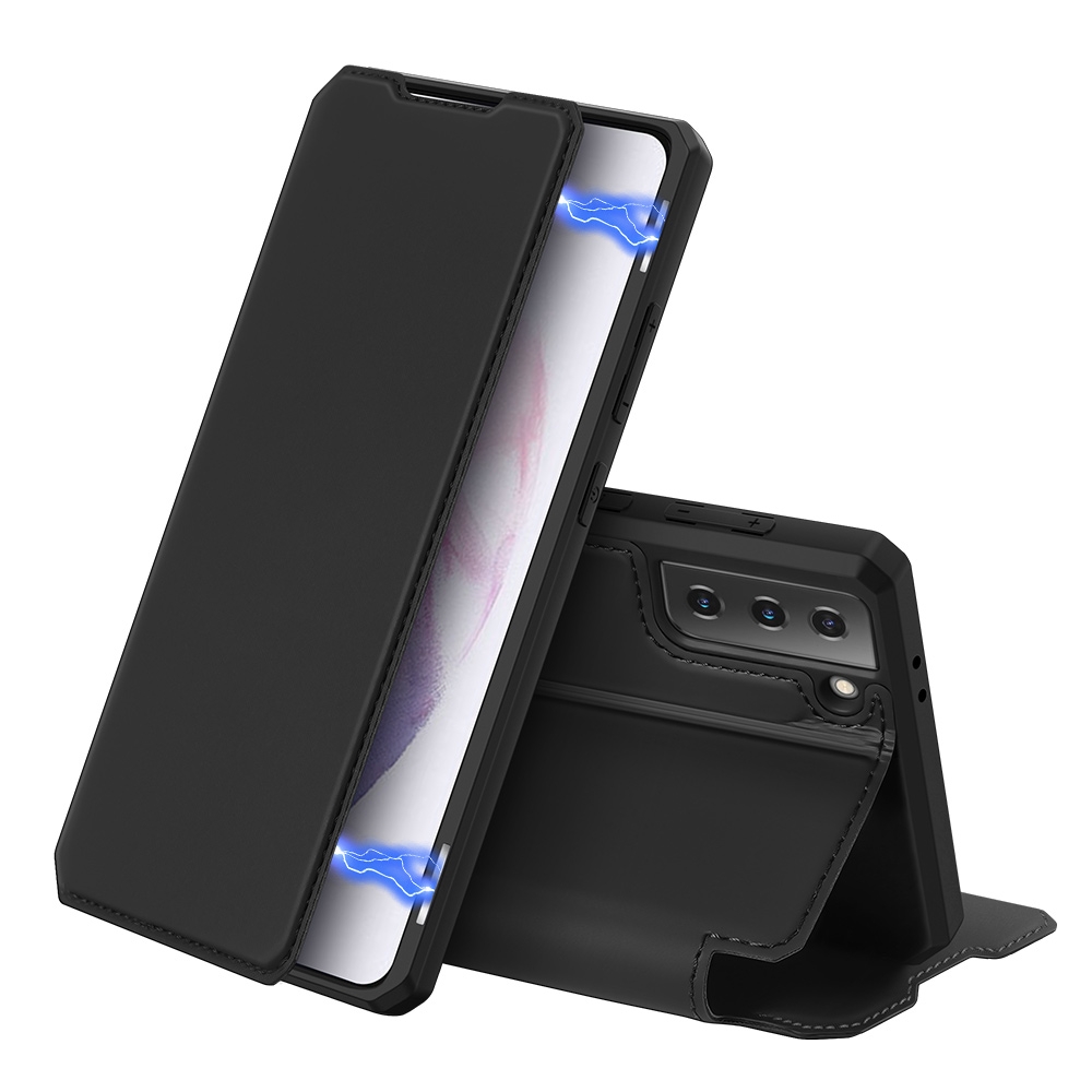 For Samsung Galaxy S21+ 5G DUX DUCIS Skin X Series PU + TPU Horizontal Flip Leather Case with Holder & Card Slots(Black) For Samsung Galaxy S21+ 5G DUX DUCIS Skin X Series PU + TPU Horizontal Flip Leather Case with Holder & Card Slots(Black)