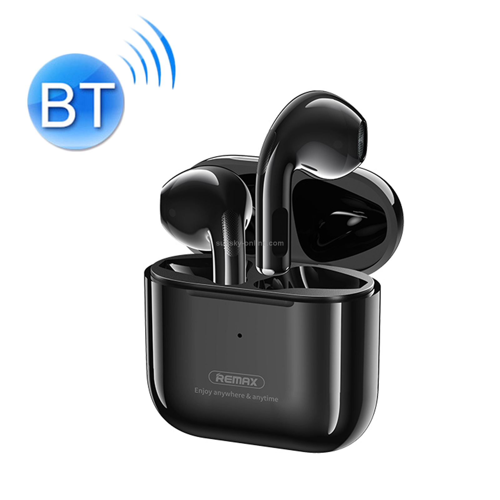 Remax TWS-10 Bluetooth 5.0 True Wireless Stereo Music Earphone(Black) Remax TWS-10 Bluetooth 5.0 True Wireless Stereo Music Earphone(Black)
