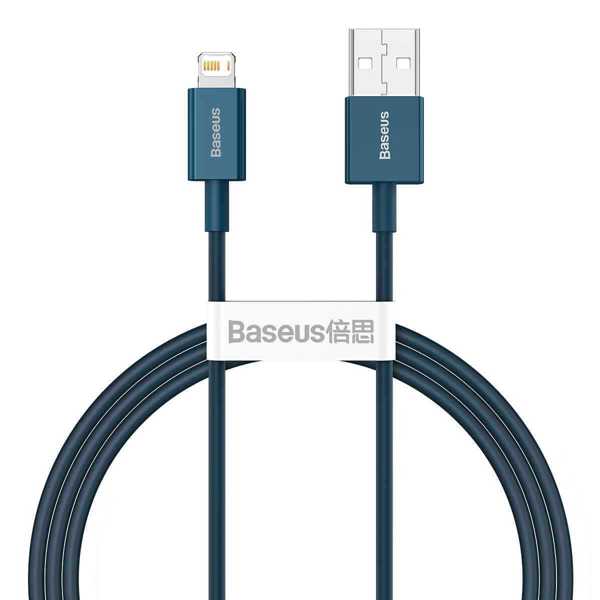 Baseus Superior Series CALYS-C03 2.4A USB to 8 Pin Interface Fast Charging Data Cable, Cable Length:2m(Blue) Baseus Superior Series CALYS-C03 2.4A USB to 8 Pin Interface Fast Charging Data Cable, Cable Length:2m(Blue)