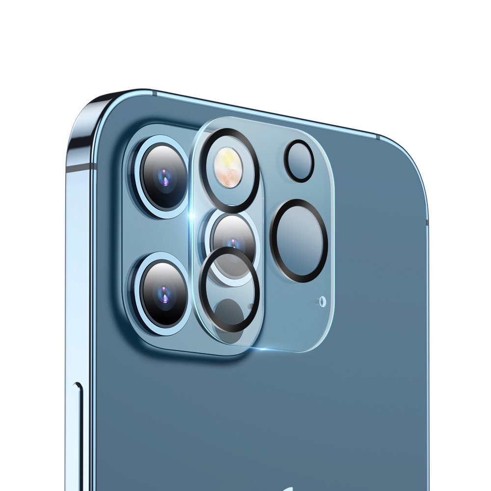 For iPhone 12 Pro 2pcs ESR Premium Clear 9H Full Cover Tempered Glass Lens Camera Protector(Clear) For iPhone 12 Pro 2pcs ESR Premium Clear 9H Full Cover Tempered Glass Lens Camera Protector(Clear)