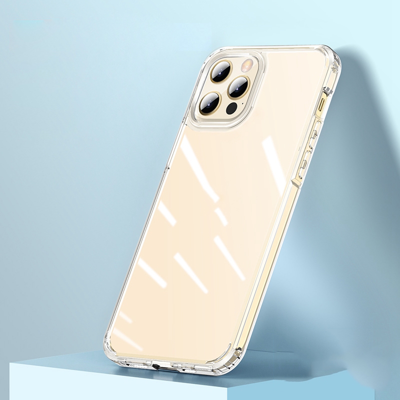 For iPhone 11 Pro Max wlons Ice Crystal PC + TPU Shockproof Case For iPhone 11 Max(Transparent) For iPhone 11 Pro Max wlons Ice Crystal PC + TPU Shockproof Case For iPhone 11 Max(Transparent)