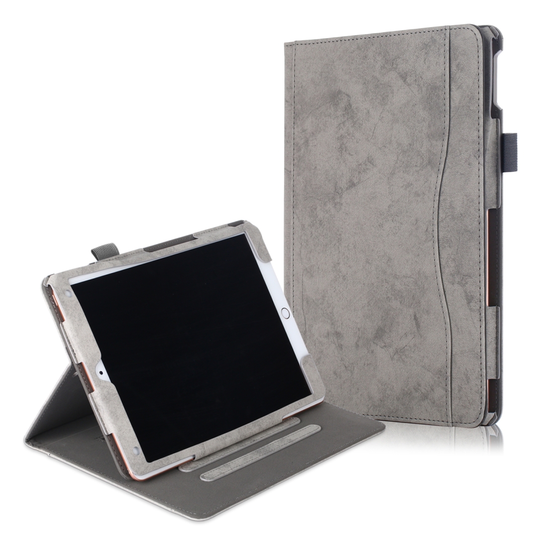 For iPad Air 3 Cowhide Texture Horizontal Flip Leather Case With Holder & Sleep / Wake-up Function(Grey) For iPad Air 3 Cowhide Texture Horizontal Flip Leather Case With Holder & Sleep / Wake-up Function(Grey)