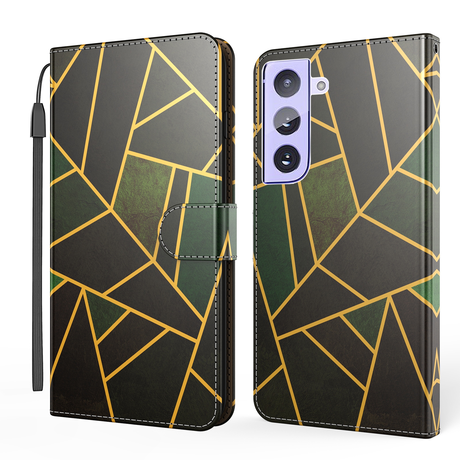 For Samsung Galaxy S21 5G Marble Horizontal Flip TPU+PU Leather Case with Holder & Card Slots & Wallet & Photo Frame & Lanyard(Black Green) For Samsung Galaxy S21 5G Marble Horizontal Flip TPU+PU Leather Case with Holder & Card Slots & Wallet & Photo Frame & Lanyard(Black Green)