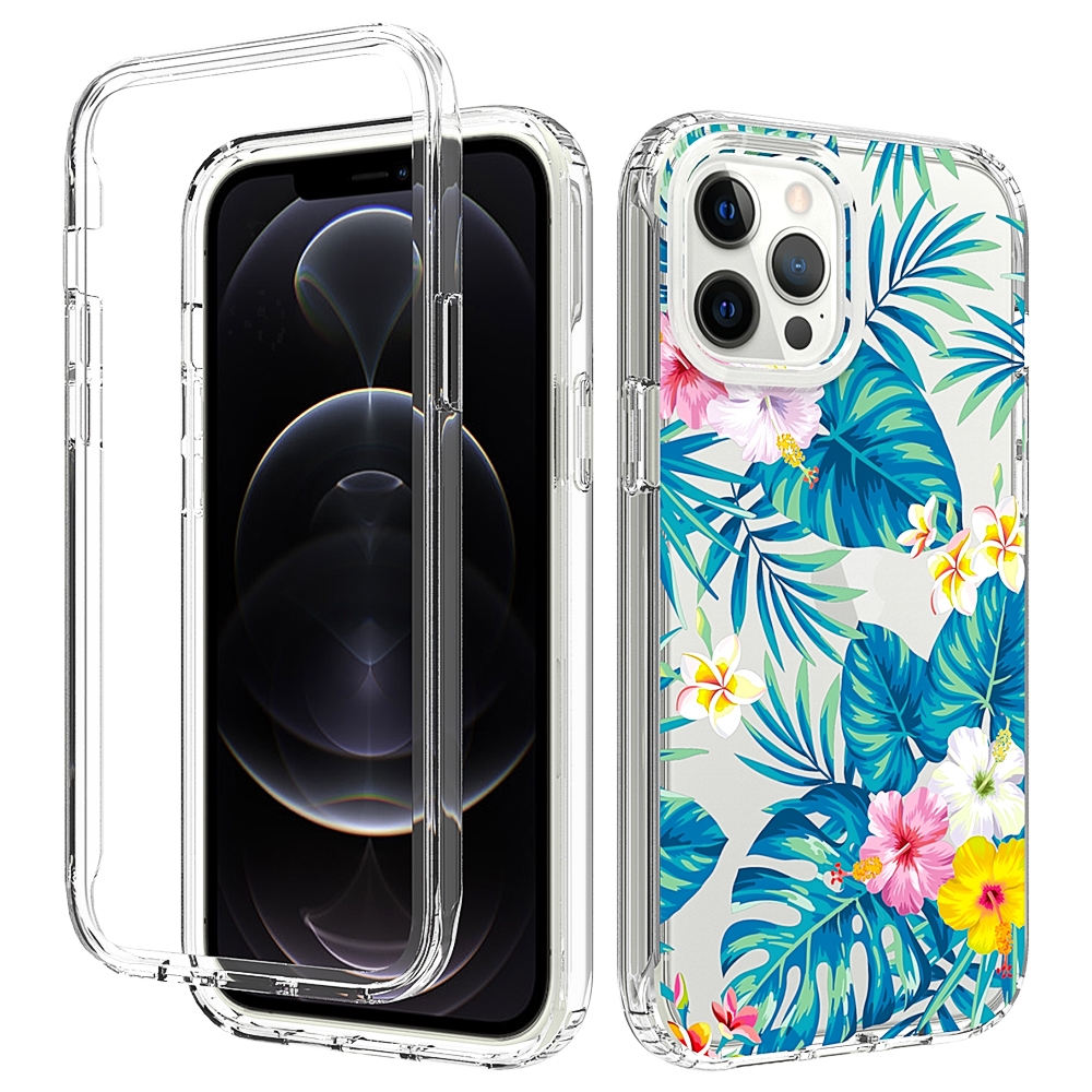 For iPhone 11 Pro Max 2 in 1 High Transparent Painted Shockproof PC + TPU Protective Case (Banana Leaf) For iPhone 11 Pro Max 2 in 1 High Transparent Painted Shockproof PC + TPU Protective Case (Banana Leaf)