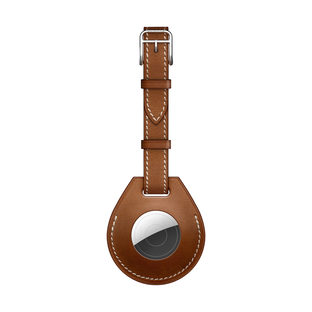 Shockproof Anti-scratch Leather Protective Case Cover with Hang Loop For AirTag, Style:Luggage Tag(Brown) Shockproof Anti-scratch Leather Protective Case Cover with Hang Loop For AirTag, Style:Luggage Tag(Brown)