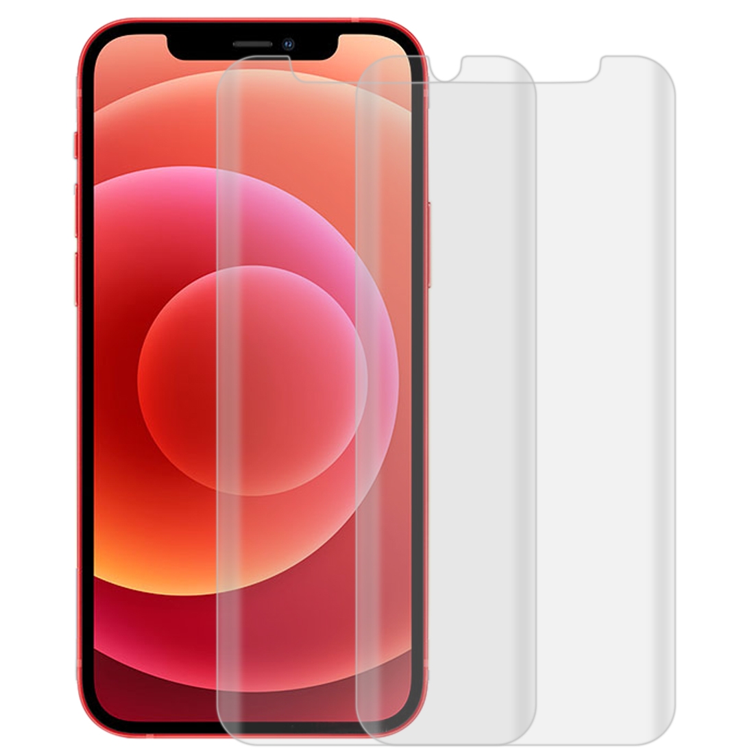 For iPhone 12 mini 2pcs 3D Curved Silk-screen PET Full Coverage Protective Film(Transparent) For iPhone 12 mini 2pcs 3D Curved Silk-screen PET Full Coverage Protective Film(Transparent)