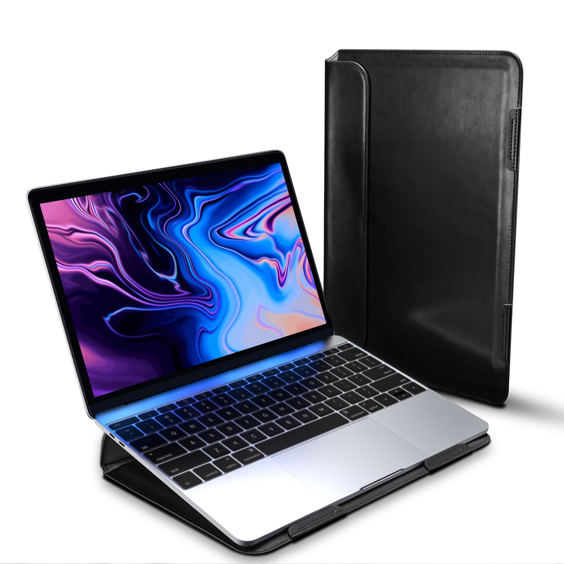 For Macbook 15.4 inch DUX DUCIS HEFI Series Laptop Protective Standing Sleeve(Black) For Macbook 15.4 inch DUX DUCIS HEFI Series Laptop Protective Standing Sleeve(Black)