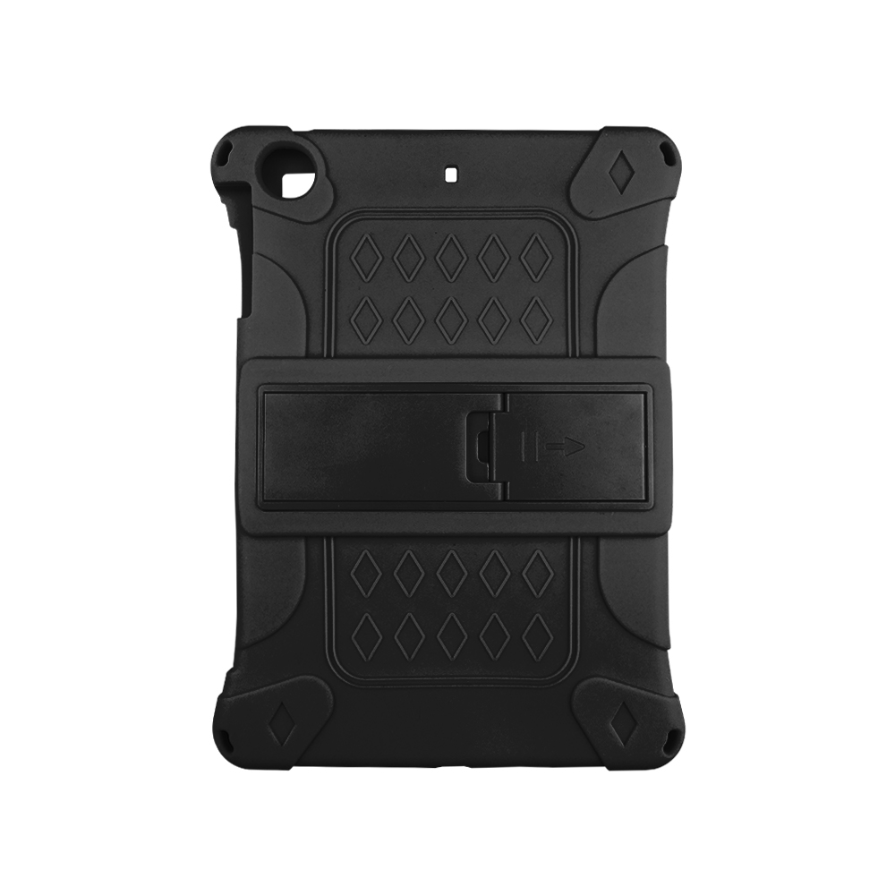 All-inclusive Silicone Shockproof Case with Holder For iPad Pro 10.5 / 10.2 2021 / 2020 / 2019 / Air 3(Black) All-inclusive Silicone Shockproof Case with Holder For iPad Pro 10.5 / 10.2 2021 / 2020 / 2019 / Air 3(Black)