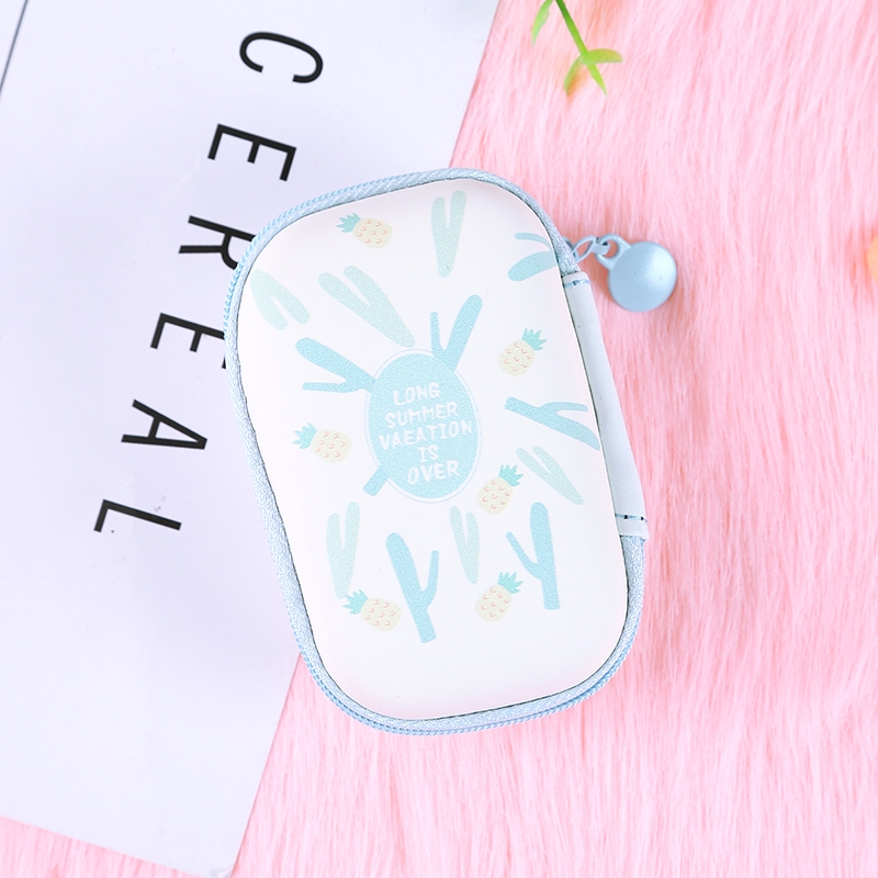 Rectangle Cartoon Anti-fall Universal Earphones Protective Case(Pineapple Cactus) Rectangle Cartoon Anti-fall Universal Earphones Protective Case(Pineapple Cactus)