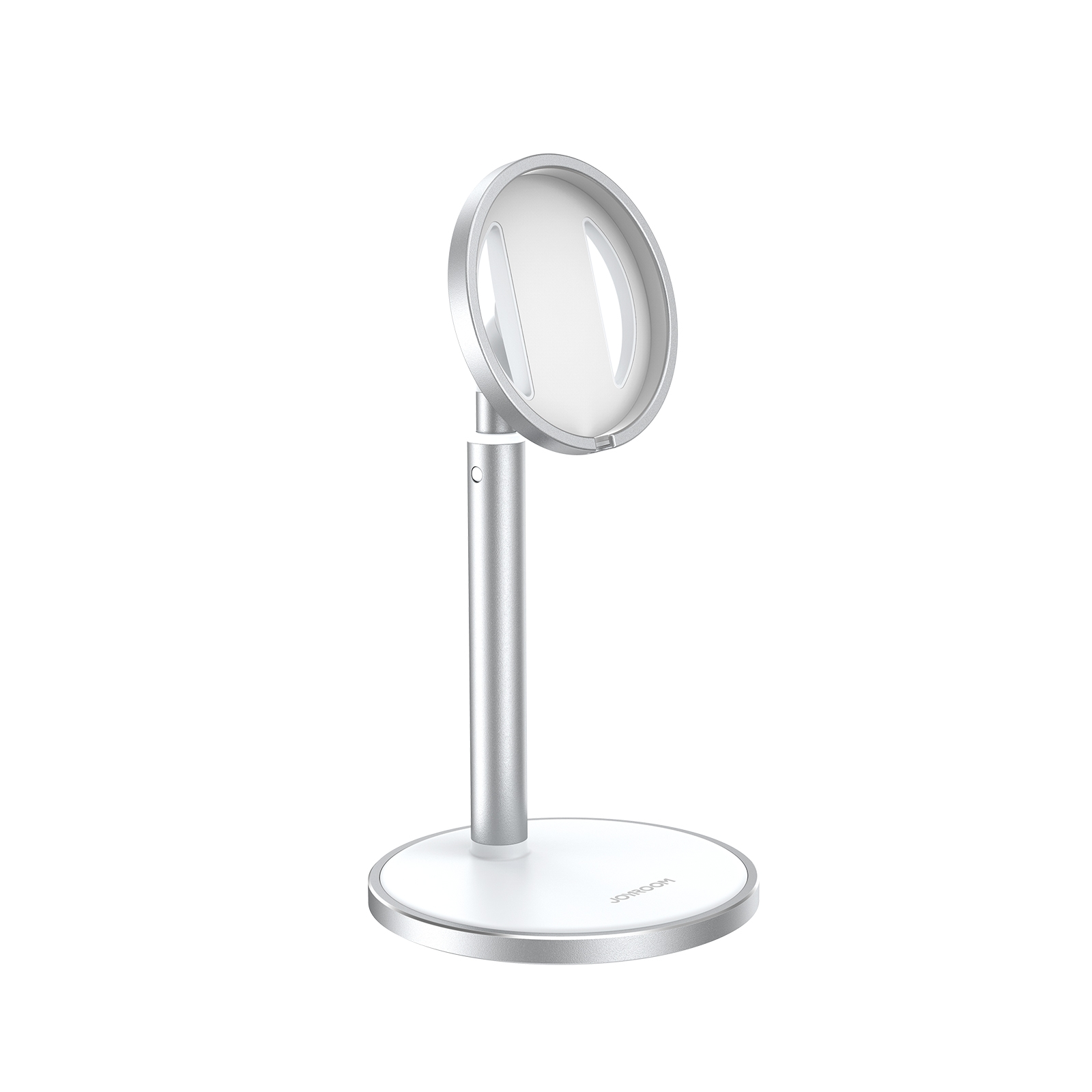 JOYROOM JR-A52 Desktop Vertical Magnetic Wireless Charging Holder for iPhone 12 Series(Silver) JOYROOM JR-A52 Desktop Vertical Magnetic Wireless Charging Holder for iPhone 12 Series(Silver)