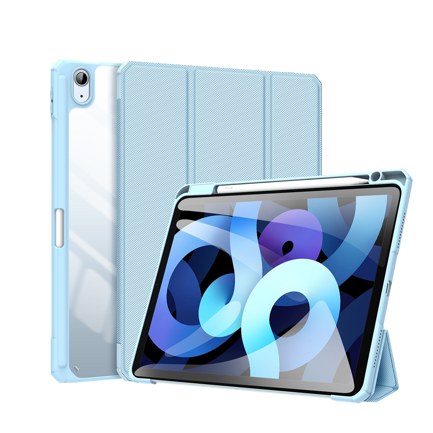 DUX DUCIS TOBY Series Shockproof PU Leather + PC + TPU Flip Smart Case For iPad Air 11 2024 / Air 2022 / 2020 10.9(Blue) DUX DUCIS TOBY Series Shockproof PU Leather + PC + TPU Flip Smart Case For iPad Air 11 2024 / Air 2022 / 2020 10.9(Blue)