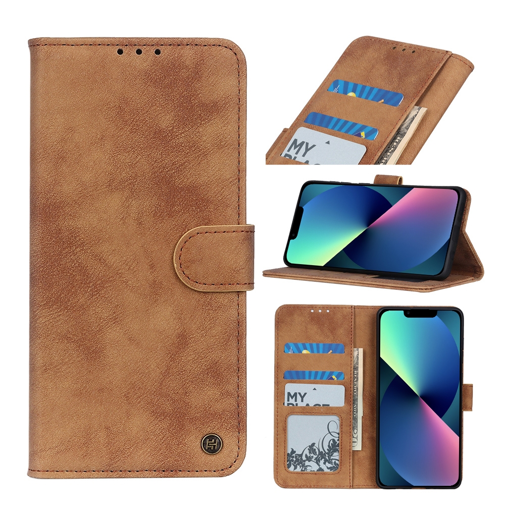 For iPhone 13 mini Antelope Texture Magnetic Buckle Horizontal Flip PU Leather Case with Card Slots & Wallet & Holder (Brown) For iPhone 13 mini Antelope Texture Magnetic Buckle Horizontal Flip PU Leather Case with Card Slots & Wallet & Holder (Brown)