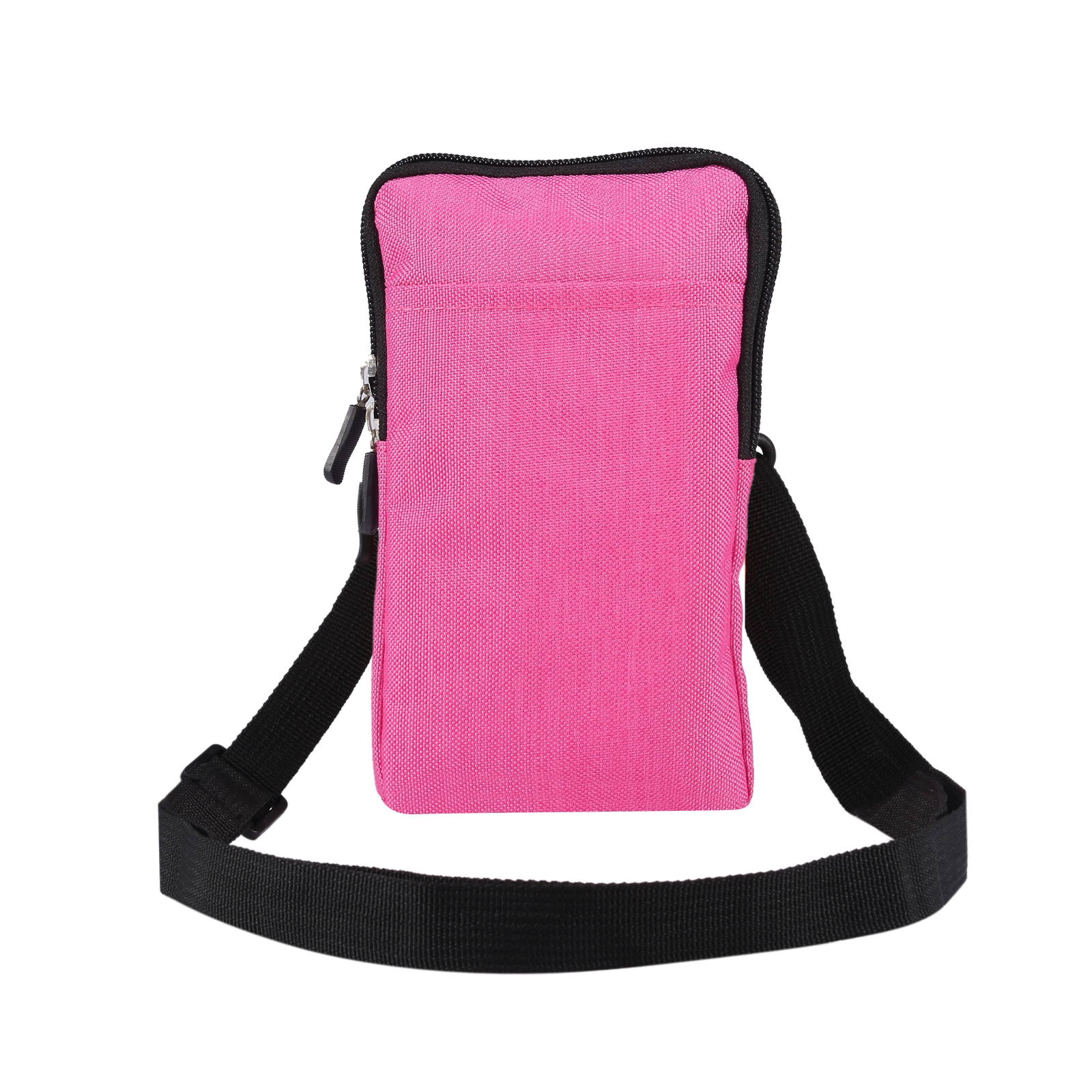 Universal Fashion Waterproof Casual Mobile Phone Waist Diagonal Bag For 6.7-6.9 inch Phones(Rose Red) Universal Fashion Waterproof Casual Mobile Phone Waist Diagonal Bag For 6.7-6.9 inch Phones(Rose Red)