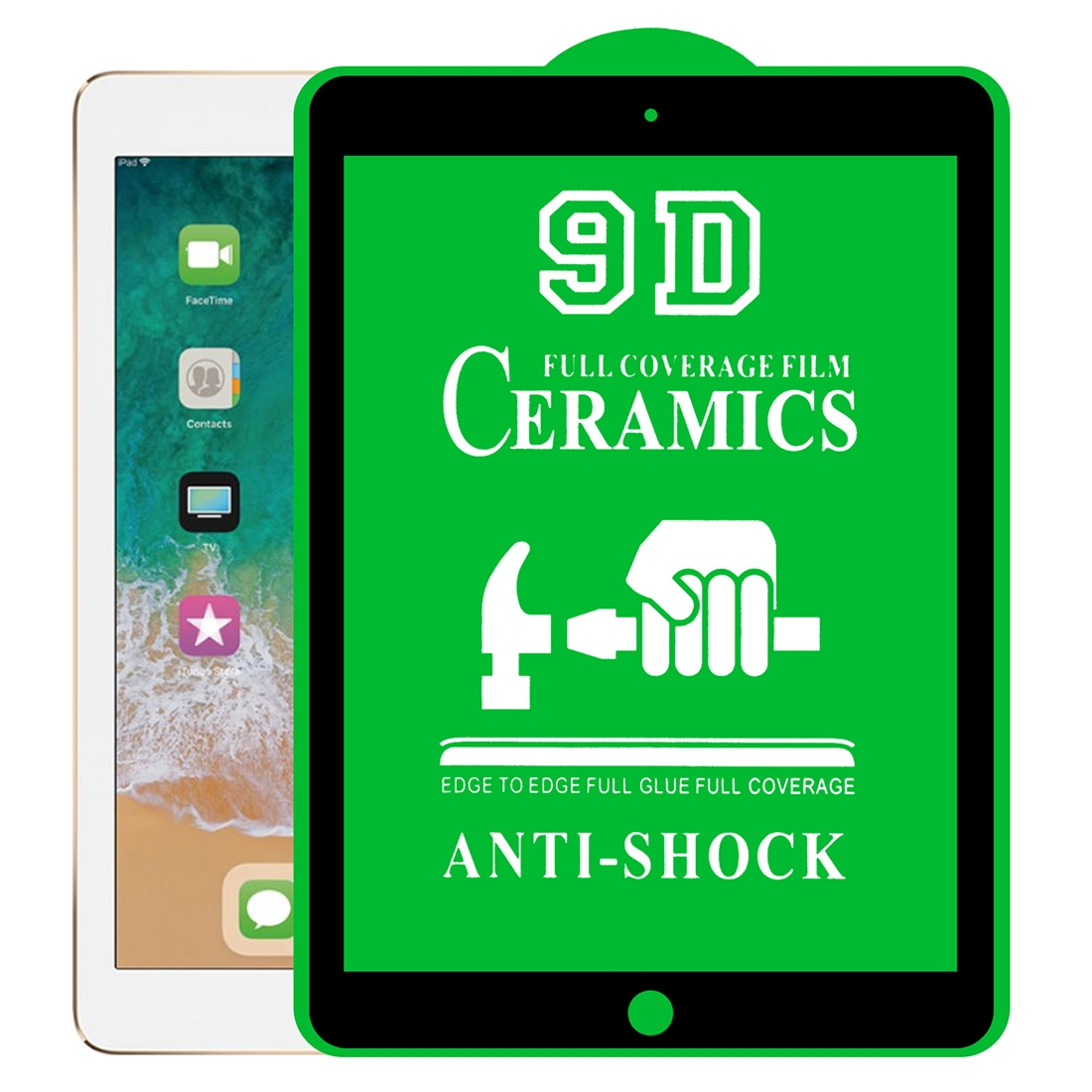 9D Full Screen Full Glue Ceramic Film For iPad Pro 9.7 inch 9D Full Screen Full Glue Ceramic Film For iPad Pro 9.7 inch