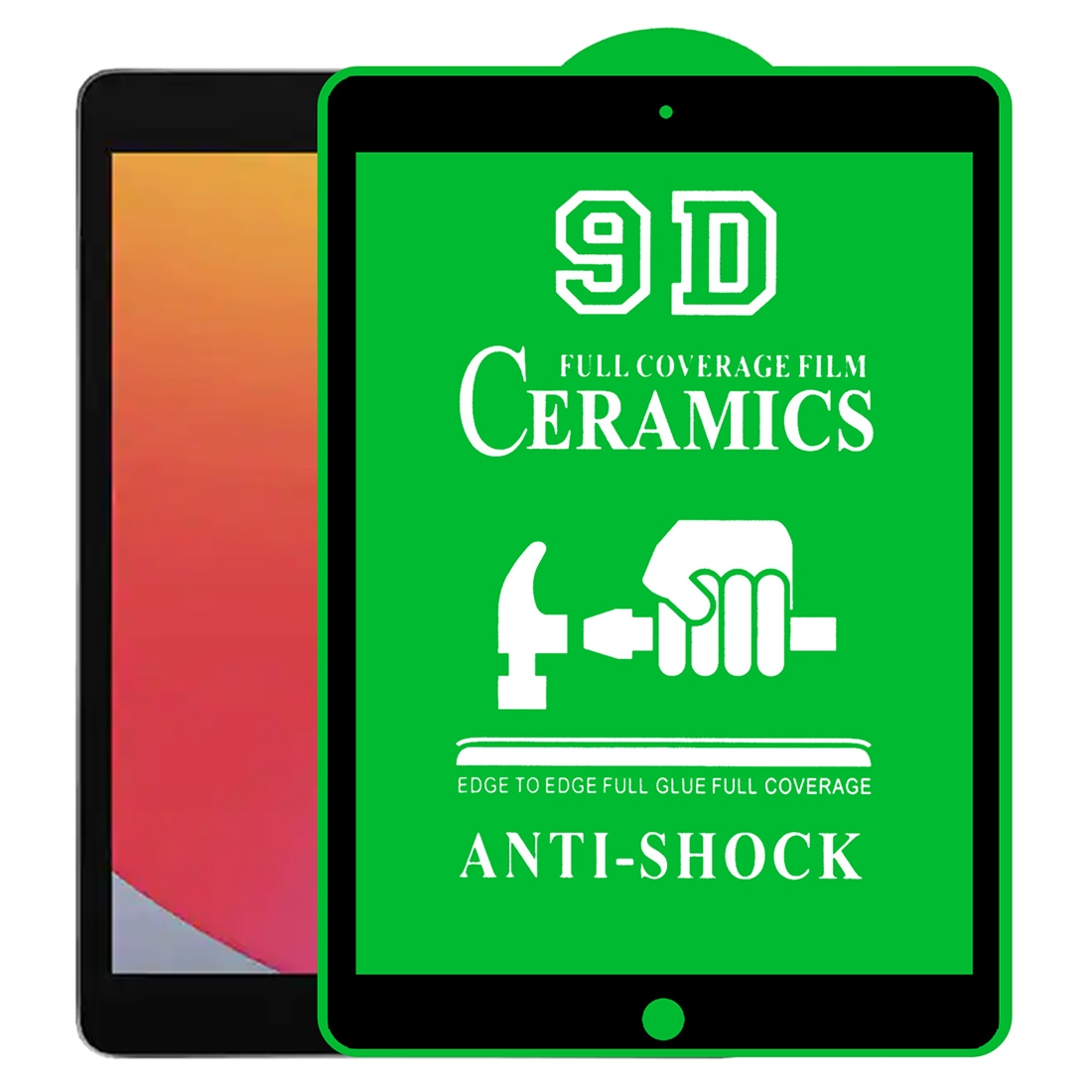 9D Full Screen Full Glue Ceramic Film For iPad 10.2 2020 / iPad 10.2 2021 9D Full Screen Full Glue Ceramic Film For iPad 10.2 2020 / iPad 10.2 2021