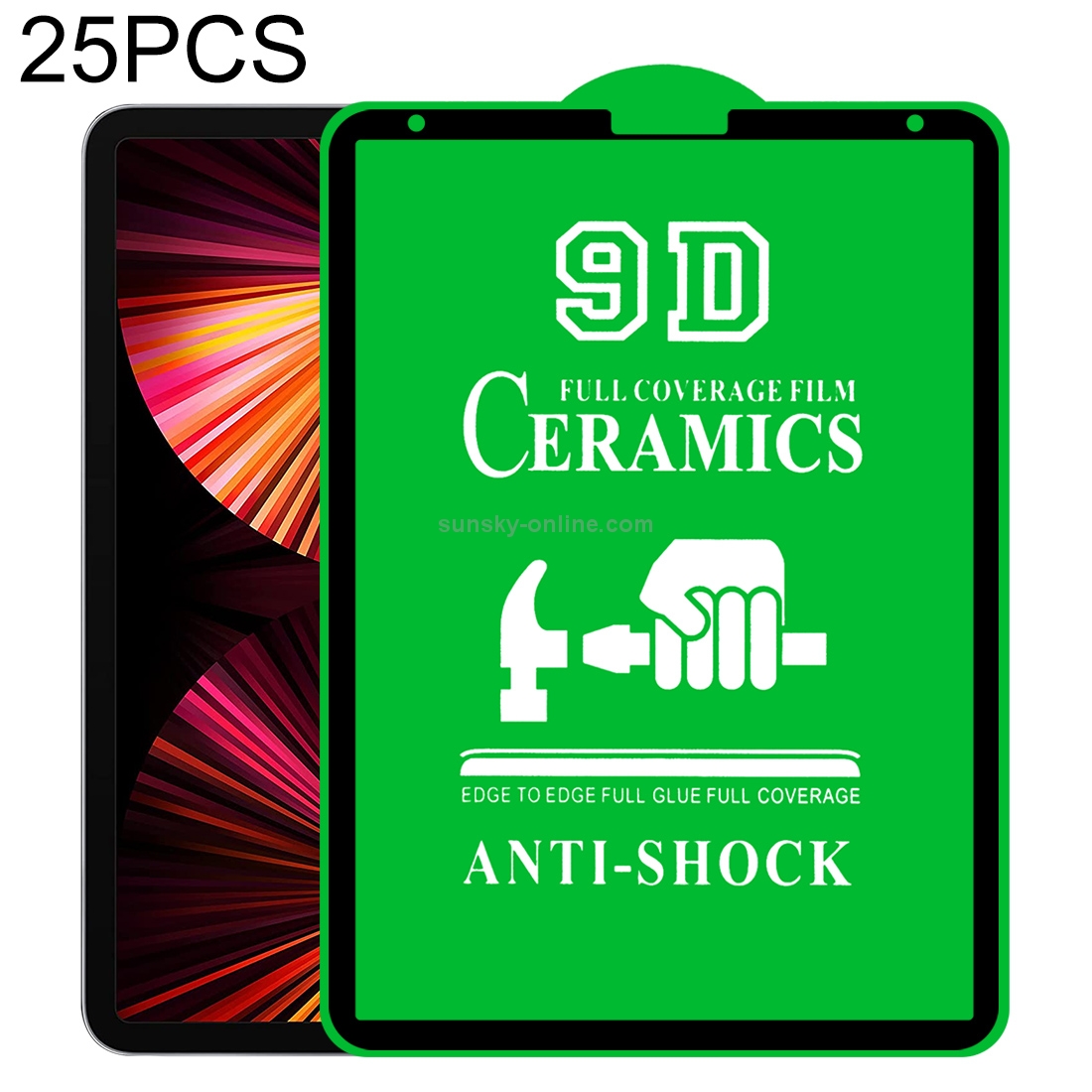 25 PCS 9D Full Screen Full Glue Ceramic Film For iPad Pro 11 2021 25 PCS 9D Full Screen Full Glue Ceramic Film For iPad Pro 11 2021