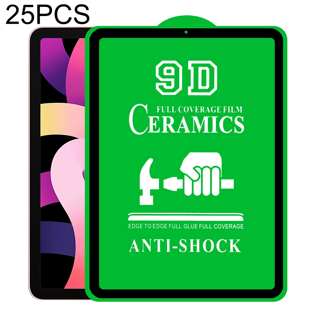 25 PCS 9D Full Screen Full Glue Ceramic Film For iPad Pro 11 / Air 4 10.9 inch 25 PCS 9D Full Screen Full Glue Ceramic Film For iPad Pro 11 / Air 4 10.9 inch