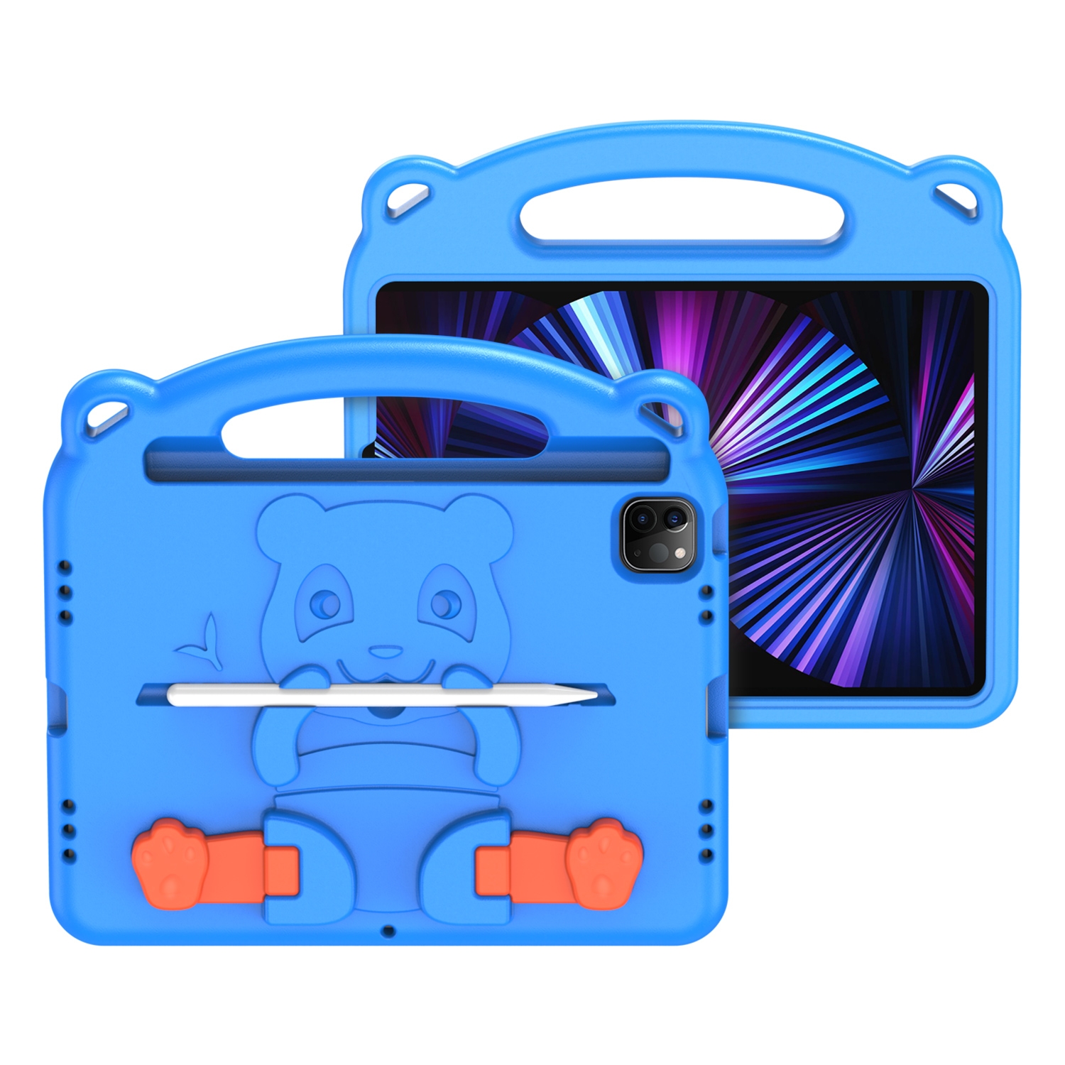 DUX DUCIS PANDA Series Shockproof EVA Protective Tablet Case with Handle & Holder & Pen Slot For iPad Pro 11 2022 / 2021 & 2020 & 2018 / Air 4(Blue) DUX DUCIS PANDA Series Shockproof EVA Protective Tablet Case with Handle & Holder & Pen Slot For iPad Pro 11 2022 / 2021 & 2020 & 2018 / Air 4(Blue)