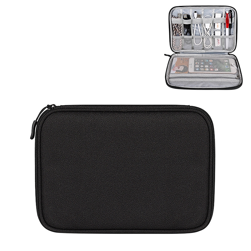 SM06 Slim Multifunctional Digital Accessory Storage Bag(Black) SM06 Slim Multifunctional Digital Accessory Storage Bag(Black)